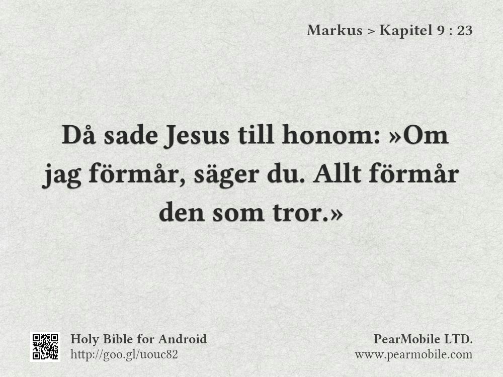 Markus, Kapitel 9:23